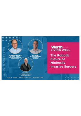 Now Streaming: Dr. Chekan at the Worth Health Conference Hear how digital tools are reshaping surgical decision-making directly from the OR